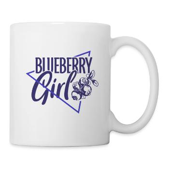 Blueberry girl - Blaubeere - Mug blanc - blanc - Droite