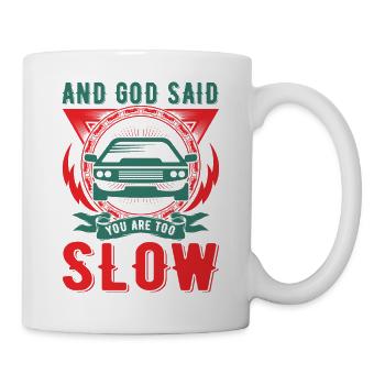 Tuner de voiture, Mécanicien automobile, Voiture de course, Tuning - Mug blanc - blanc - Droite