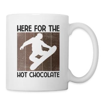 Snowboard Spruch für Snowboarder - Tasse - Weiß - Rechts
