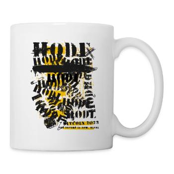 Bitcoin 2023 (Miami) - L’avenir est maintenant, Miami - Mug blanc - blanc - Droite