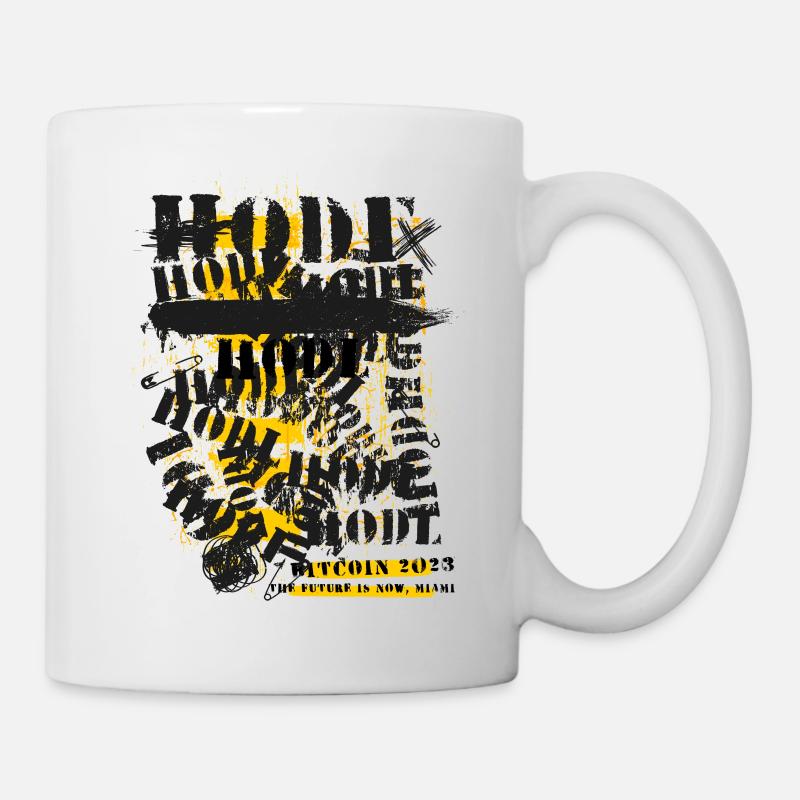 Bitcoin 2023 (Miami) - L’avenir est maintenant, Miami - Mug blanc - blanc