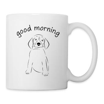 cute dog pet - Mug - white - Right