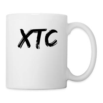 XTC Schriftzug - Tasse - Weiß - Rechts