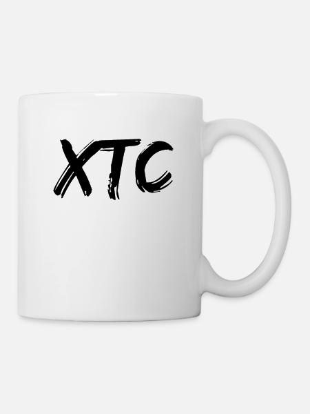 XTC Schriftzug - Tasse - Weiß