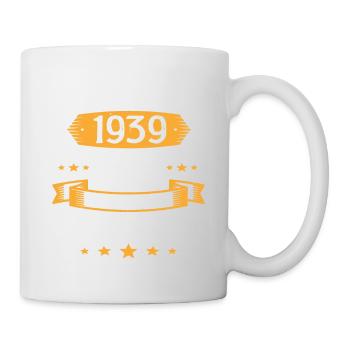 Septembre 1939 84 Ans Que Je Suis Génial Cadeau - Mug blanc - blanc - Droite