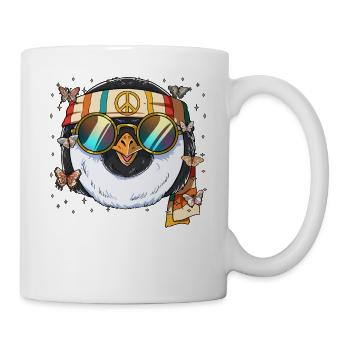 60s 70s Costume Groovy Hippie - Mug blanc - blanc - Droite