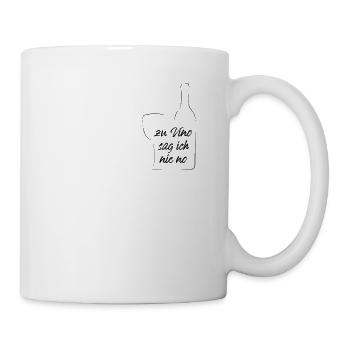 Vin - To Vino je ne dis jamais non - - Mug blanc - blanc - Droite