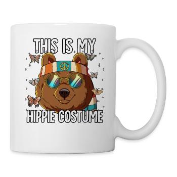 60s 70s Costume This Is My Hippie Costume - Mug - white - Right