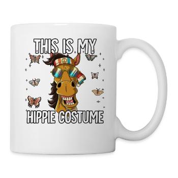 60s 70s Costume This Is My Hippie Costume - Mug - white - Right