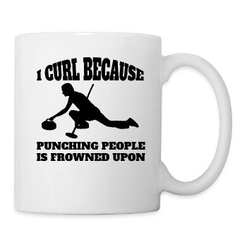 Curling Team Curling Player Curling Club - Mug - white - Right