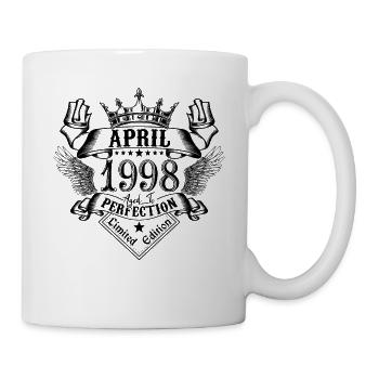 Avril 1998 | Avril 1998 anniversaire 1998 - Mug blanc - blanc - Droite