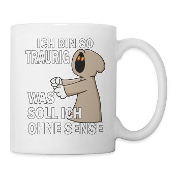 SENSENMANN OHNE SENSE - Tasse - Weiß - Rechts