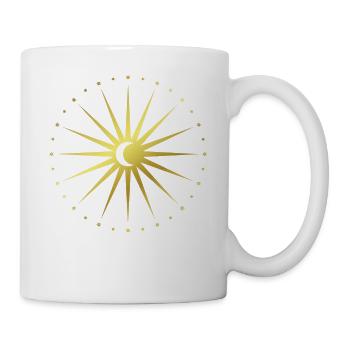 Stars - Moon - Constellation - Star - Graphics - Mug - white - Right