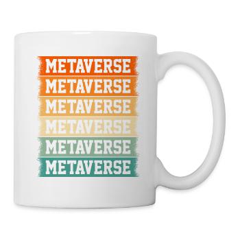 Join the Metaverse - Mug blanc - blanc - Droite