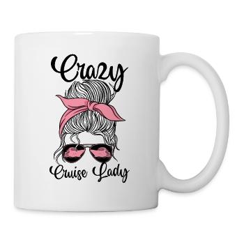 Croisières en famille - Mug blanc - blanc - Droite