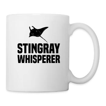 Stachelrochen Mantarochen Ozean - Tasse - Weiß - Rechts