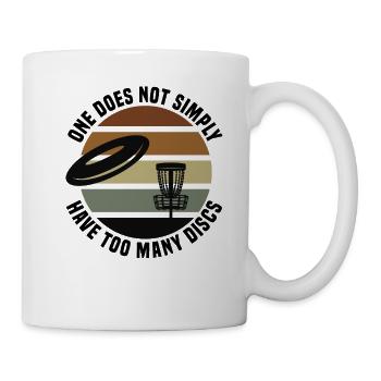 Frisbee Golf Disc Golf - Mug - white - Right