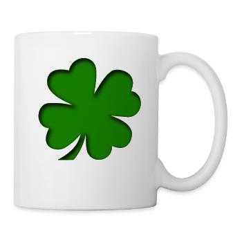 St Patrick - Trèfle - Trèfle - Mug blanc - blanc - Droite