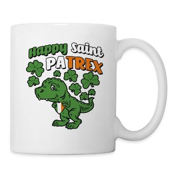 St Patrick's Day - Pun - Shamrock - Mug - white - Right