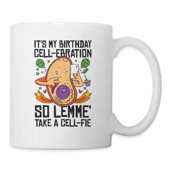 Wissenschaft Thema Geburtstagsfeier Chemie - Tasse - Weiß - Rechts