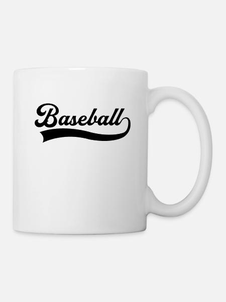 Baseball - Tasse - Weiß