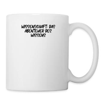 Wissenschaft - Wissenschaft: Das Abenteuer des - Tasse - Weiß - Rechts