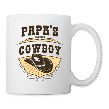 Daddy's little cowboy - Mug - white - Right