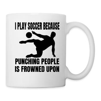 Football Player Football Team Football Design - Mug - white - Right