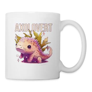 Axolovert Axolotl Lover Amphibian Marche Mexicaine - Mug blanc - blanc - Droite