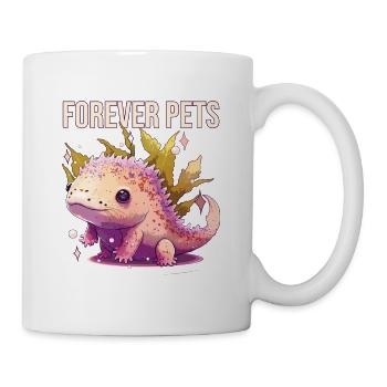 Forever Pets Axolotl Lover Amphibian Mexican Walki - Mug - white - Right