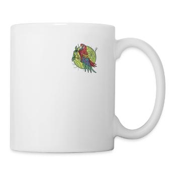 Macaw Parrot I South America Exotic bird for - Mug - white - Right