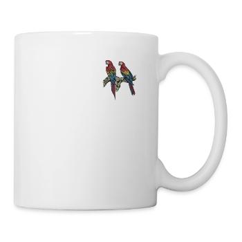 Macaw Parrot I South America Exotic bird for - Mug - white - Right