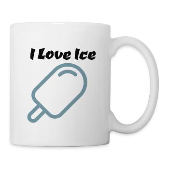 Eis, Liebe - Mug - white - Right