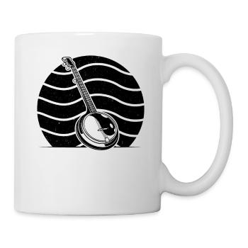 Banjo Banjo player Banjoist - Mug - white - Right