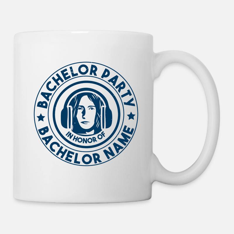 BACHELOR PARTY BACHELOR NAME - Mug - white
