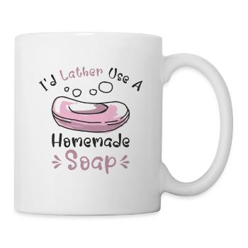 Soap Dealer Homemade Soap Soaper Soap Hobbyist - Mug - white - Right