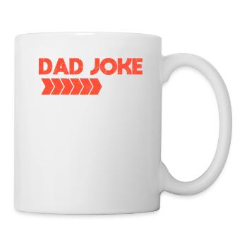 Papa Joke Store Please Wait Daddy Father's Day Jokes - Mug - white - Right