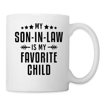 My Son in law Is My Favorite Child - Mug - white - Right