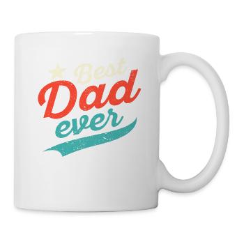 Best Dad Ever Vintage Dad Dad - Mug - white - Right
