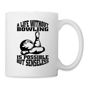 Bowling Kegelverein Bowlingverein Bowler Kegeln - Mug blanc - blanc - Droite