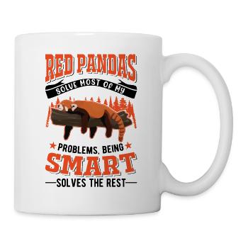 Red Panda Gift Cat Bear - Mug - white - Right