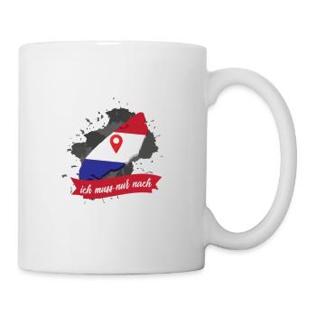 Texel Therapie Nordholland Niederland Urlaub Insel - Tasse - Weiß - Rechts