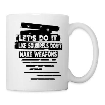 Anti War Gift Idea Dove of Peace Global Peace - Mug - white - Right