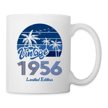 Vintage Year 1956 Limited Edition Blue - Mug - white - Right
