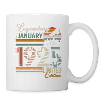 LEGENDS ARE BORN IN JANUARY 1925 - Mug - white - Right