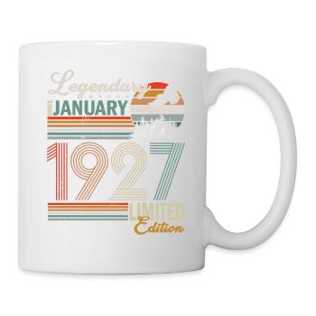 LEGENDS ARE BORN IN JANUARY 1927 - Mug - white - Right