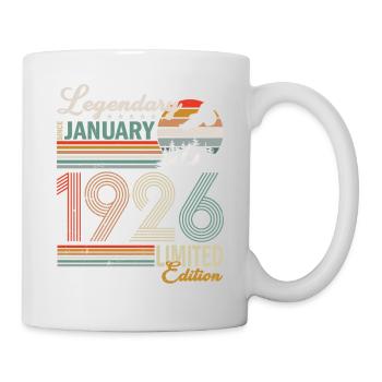 LEGENDS ARE BORN IN JANUARY 1926 - Mug - white - Right