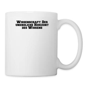 Wissenschaft - Wissenschaft: Der unendliche - Tasse - Weiß - Rechts