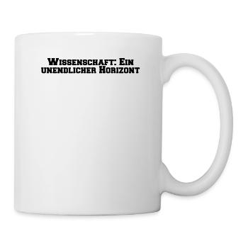 Wissenschaft - Wissenschaft: Ein unendlicher - Tasse - Weiß - Rechts