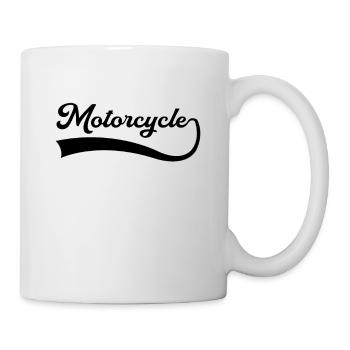 Lettrage moto - Mug blanc - blanc - Droite